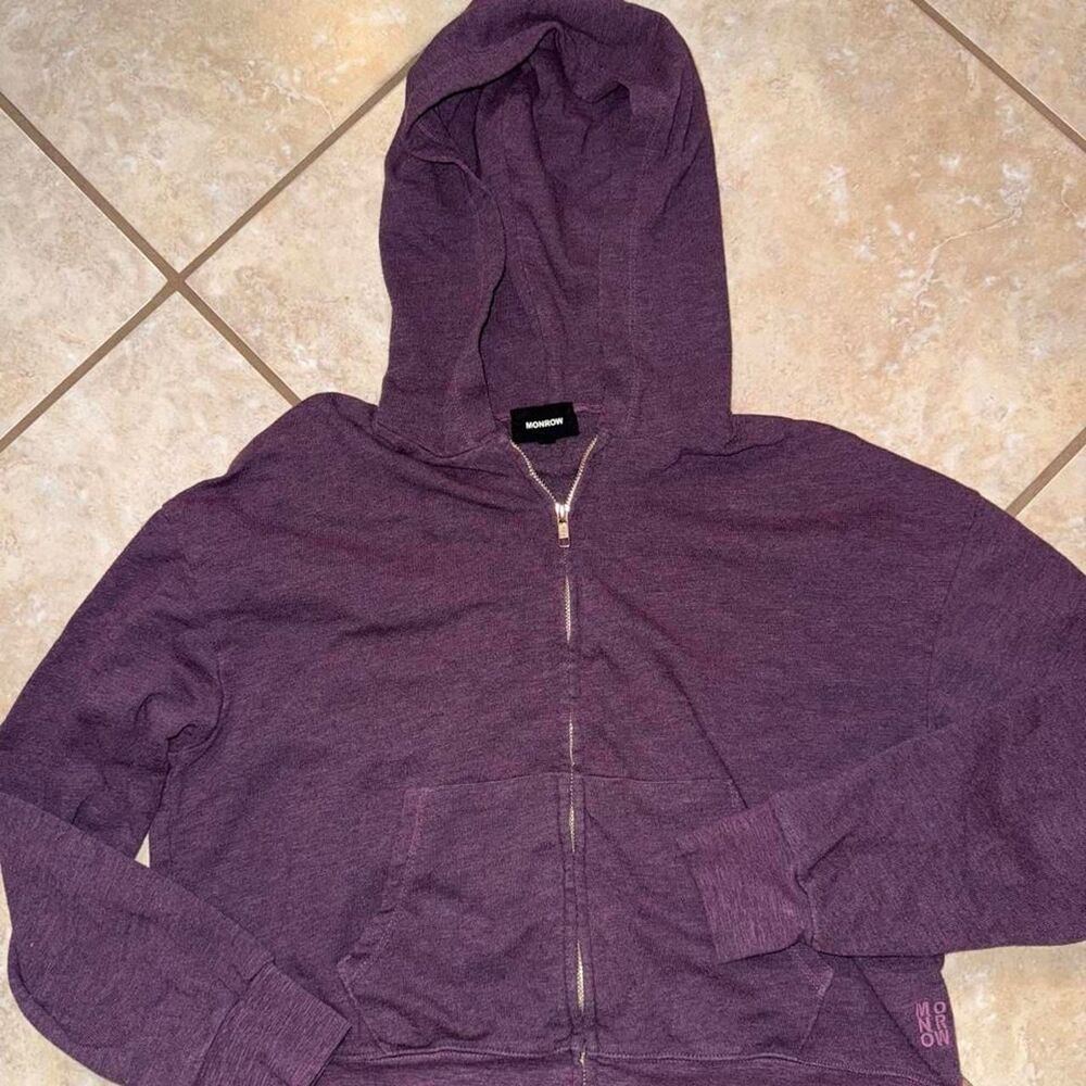 Monrow Women's Purple Hoodie